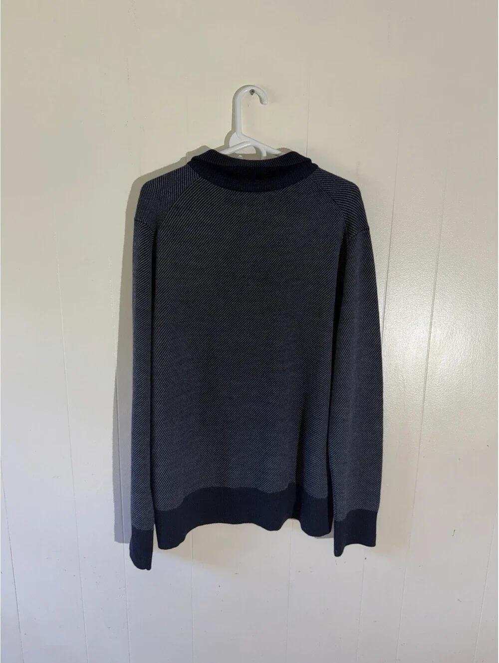 Banana Republic Merino Wool Collared Button Neck Pullover Sweater Men’s XL